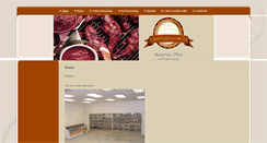 Desktop Screenshot of candbcountrymeats.com
